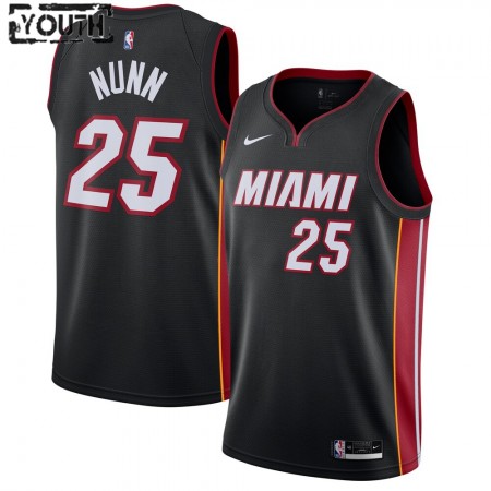 NBA Børn Trøje Miami Heat Kendrick Nunn 25 2020-21 Nike Icon Edition Swingman
